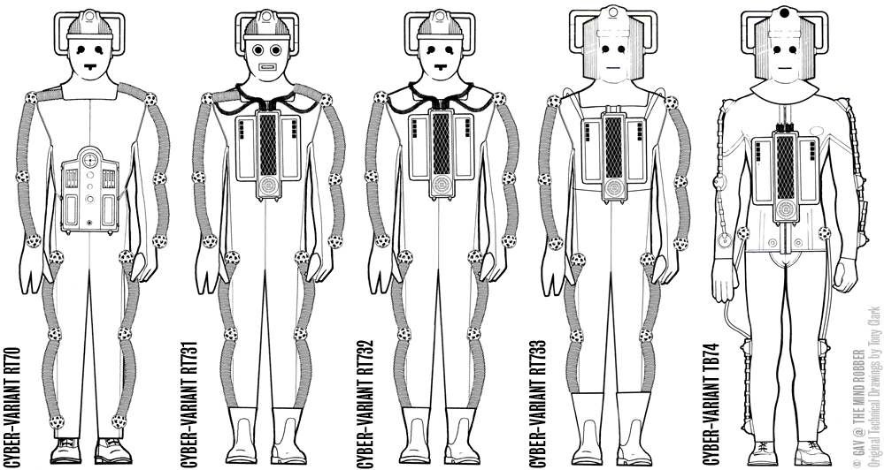 Hybrid Cybermen from the Radio Times