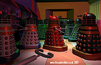 Dr Who and the Daleks Black Dalek