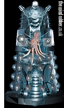 Dalek X-Ray Mockup
