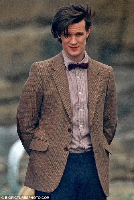 Matt Smith as the Eleventh Doctor