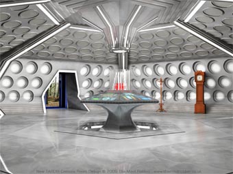 New TARDIS Console Room Design