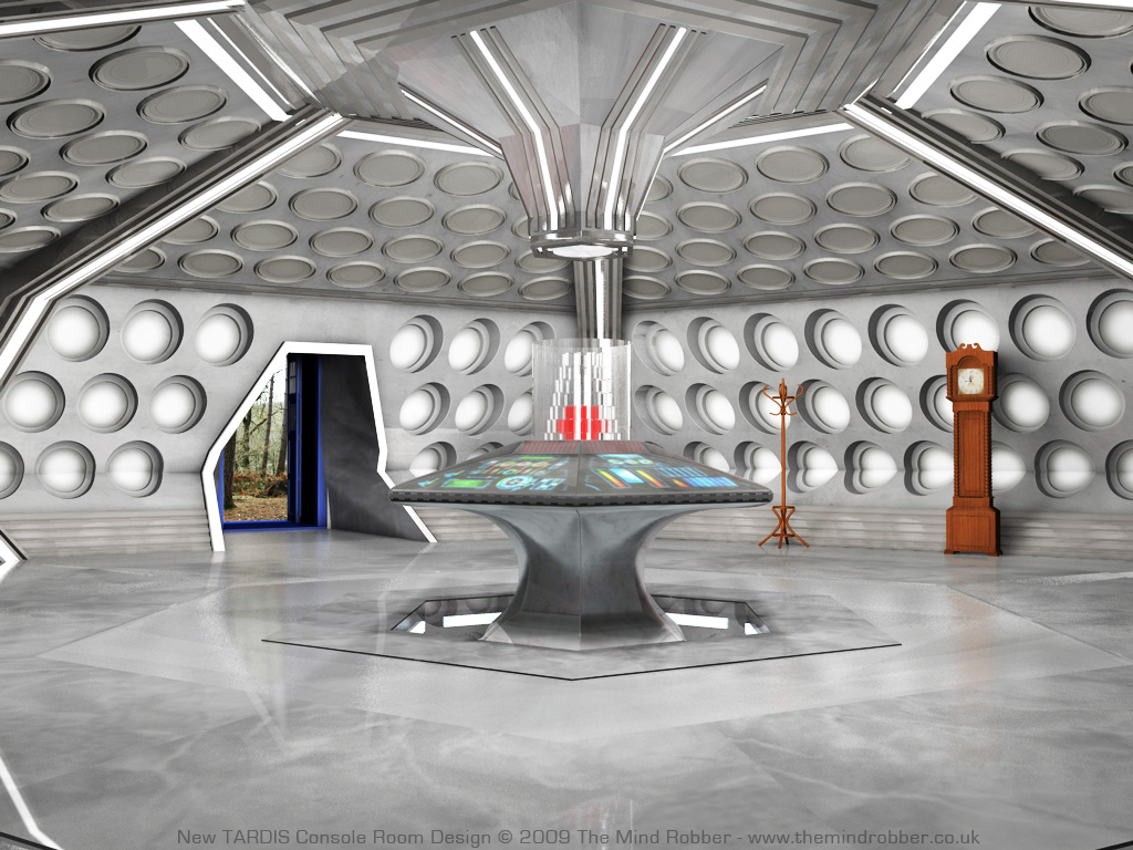 Doctor Who Tardis Interior Redesign Console Control Room