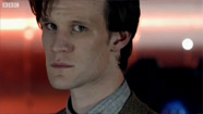 Matt Smith as the Eleventh Doctor and Karen Gillan as Amy Pond