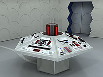 3D TARDIS Console Room Season 13