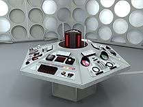 3D TARDIS Console Room Season 13