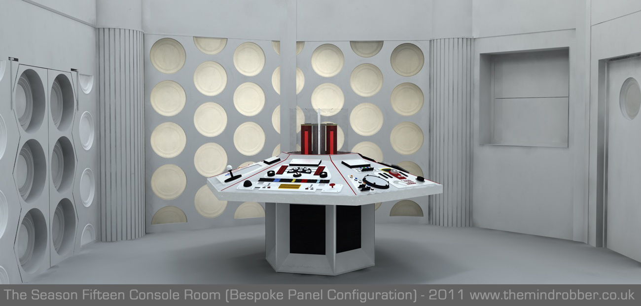 Doctor Who 3d Tardis Console Room Classic Console Model