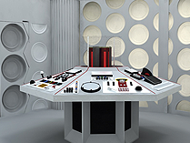 3D TARDIS Console Room Season 15