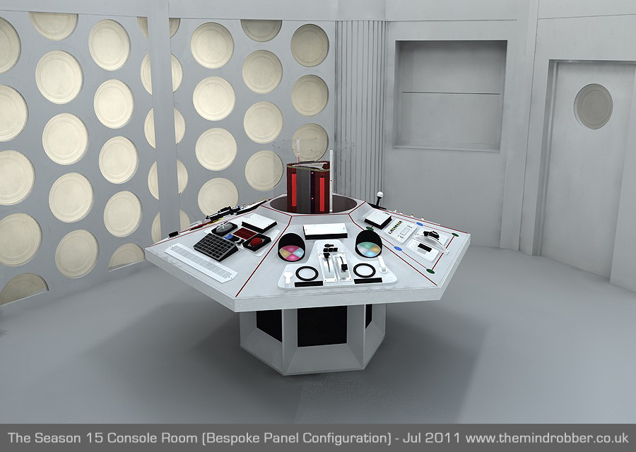 Doctor Who 3d Tardis Console Room Classic Console Model