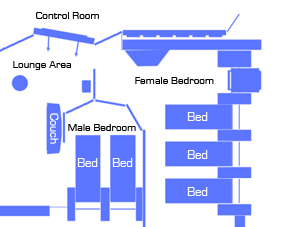 Sleeping Quarters Floorplan