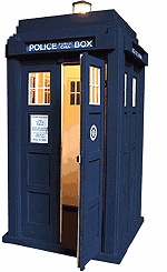 Peter Cushing TARDIS Police Box