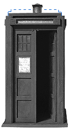 Peter Brachacki Patrick Troughton TARDIS Police Box